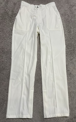 Air Jordan Nike pantaloni tessuto donna piccoli bianco panna FN5446 133 nuovi con etichette $110