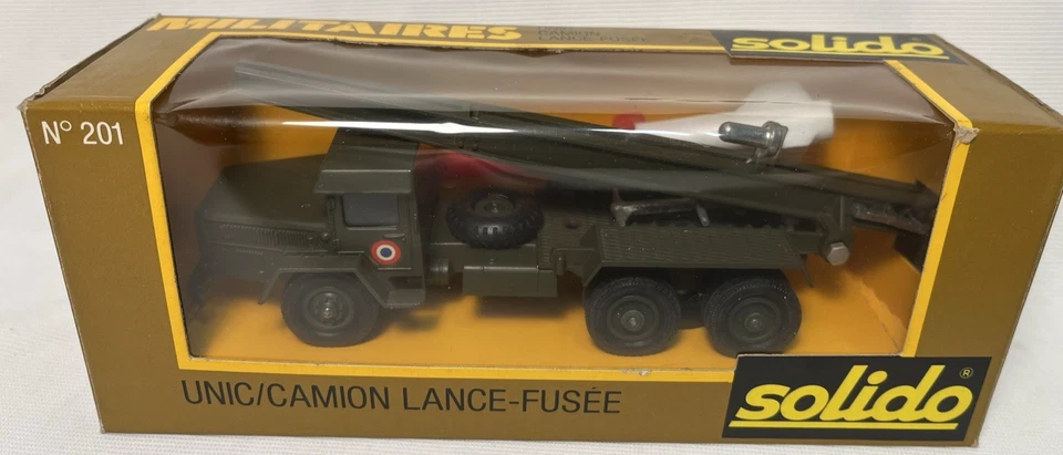 Solido Ref.201 Unic Camion Lance-Fusée - Immagine 1 di 1