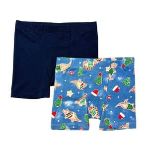 Boys Boxer Underwear Size Small 4-5 Xmas Dino Cookie (2PCs) - Picture 1 of 1