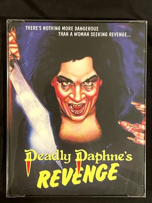 Deadly Daphne's Revenge Blu-Ray +DVD W/ Slipcover Vinegar Syndrome Mint OOP Rare - Image 1 of 4