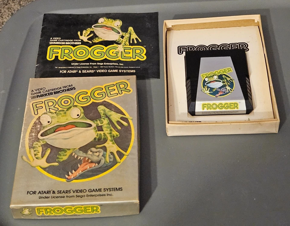 Frogger Atari 2600/7800/2600+/7800+ 1982 COMPLETO CIB PROBADO FUNCIONA Foto 1 de 4