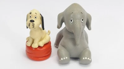 Wum und Wendelin Loriot Schleich - Wum auf Polster + Wendelin sitzend 7cm - Bild 1 von 3