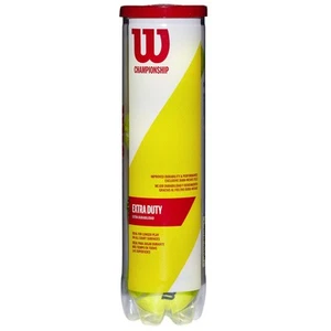 Championship Extra Duty Palline da Tennis Confezione da 4 Giallo Dura Weave Durevoli Ricreazione... - Foto 1 di 1