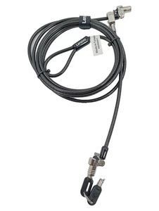 Lenovo 4XE0N80915 Laptop Notebook Ochrona przed kradzieżą Kabel Zamek Czarny - Zdjęcie 1 z 3