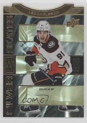 2023 Upper Deck Extended Series Silver Skates Gold Leo Carlsson #SS-39 Rookie RC - Image 1 of 2