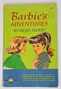 Barbie's Adventures To Read Aloud by Jean Bethell Claudine Nankivel 1964 Mattel - Imagen 1 de 9