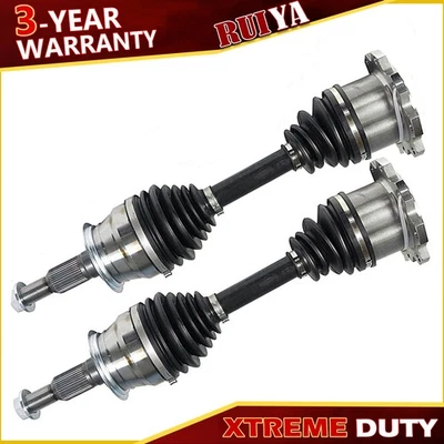 2X Front CV Axle Assembly-Xtreme Duty for 2011-2019 GMC Sierra 2500 3500 HD 6.0L - Image 1 of 4