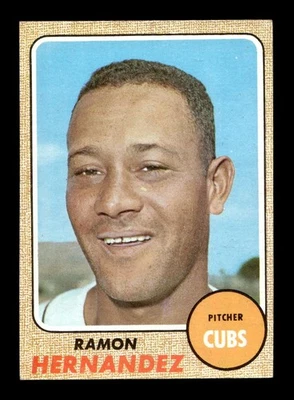 1968 Topps #382 Ramon Hernandez Cubs EX+ *e5 - Image 1 of 2