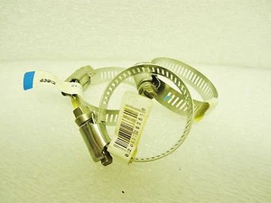 (NEW) Tridon Hose Clamps 43912 Stainless Steel 3/4" to 1-3/4" Lot of 3pc - Picture 1 of 2