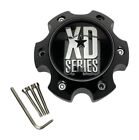 KMC XD Series Gloss Black 6 Lug Wheel Center Cap W/Screws 1079L140GB 1079L140