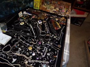 LOTE DE CAJONES DE CHATARRA 16 + LB, Coleccionables + Italia 925, Latón Vintage y Antigüedades - Imagen 1 de 15