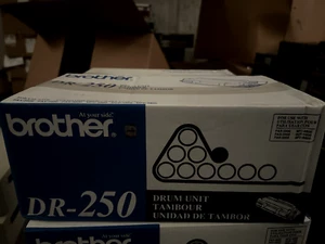 GENUINE BROTHER DR-250 DRUM UNIT DR250 FACTORY SEALED - Picture 1 of 1