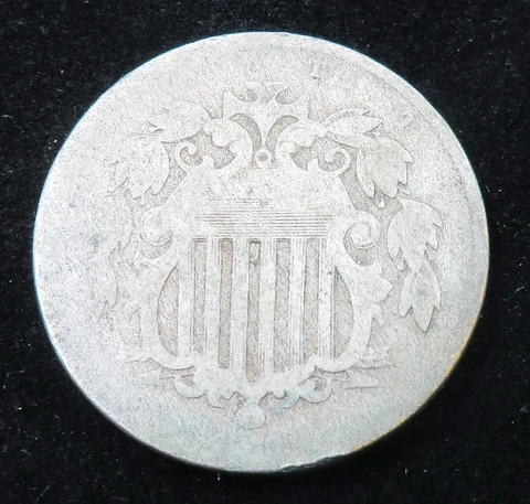 1873 Shield Nickel Lot#2486 Cover