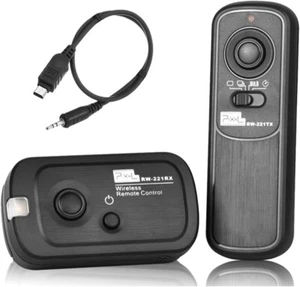 Pixel RW-221/UC1 Funkfernbedienung Olympus SP-590 570 565 560 550 E-30 E-600 etc. - Bild 1 von 6