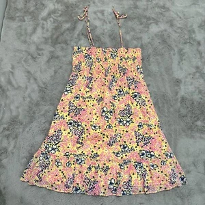 Lilly Pulitzer Girls XL Misha Fruit Floral Sundress Smocked Bodice Summer Dress - Picture 1 of 8