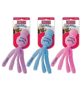 Kong Snugga Wubba large dog toy lavender pink and blue - Picture 1 of 3