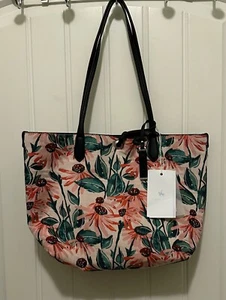 NWT David Jones Paris Floral Crossbody Bag Purse Tote - Picture 1 of 6
