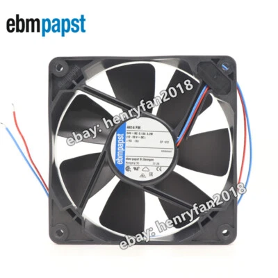 Ebmpapst 4414FM Axial Fan DC 24V 3.2W 0.13A 120*120*25MM 2wires Cooling Fan - Image 1 of 4
