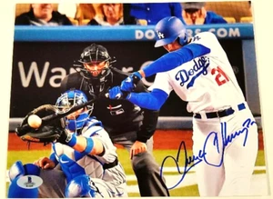 TRAYCE THOMPSON Autograph DODGERS Signed 8x10 Photo ~ Beckett BAS COA - Picture 1 of 2