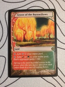 Grove of the Burnwillows - Future Sight Regular LP - MTG Magic the Gathering - Picture 1 of 2