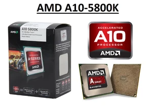 AMD A10-5800K Quad Core Processor 3.8 - 4.2 GHz, Socket FM2, 100W CPU - Picture 1 of 5