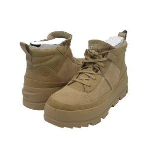 UGG LUG MEN BOOTS LEATHER SAND US 9.5 /UK 8.5 /EU 42.5/ JP 275 - Picture 1 of 5