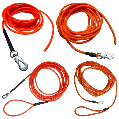 Schleppleine 6mm orange 3-50m mit / ohne Handschlaufe Kunststoff / schwimmfähig - Bild 1 von 3