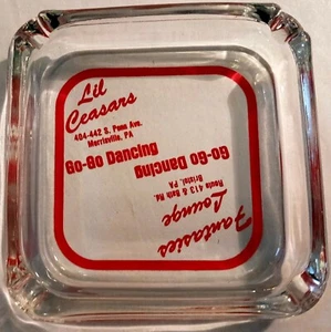 Ashtray Go Go Dancing Fantasies Lounge Lil Ceasars Morrisville Bristol PA - Picture 1 of 5