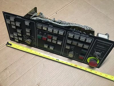 Fanuc A04B-0218-C201 -- Elox Wire Cut EDM Operator Interface Panel  - Image 1 of 4