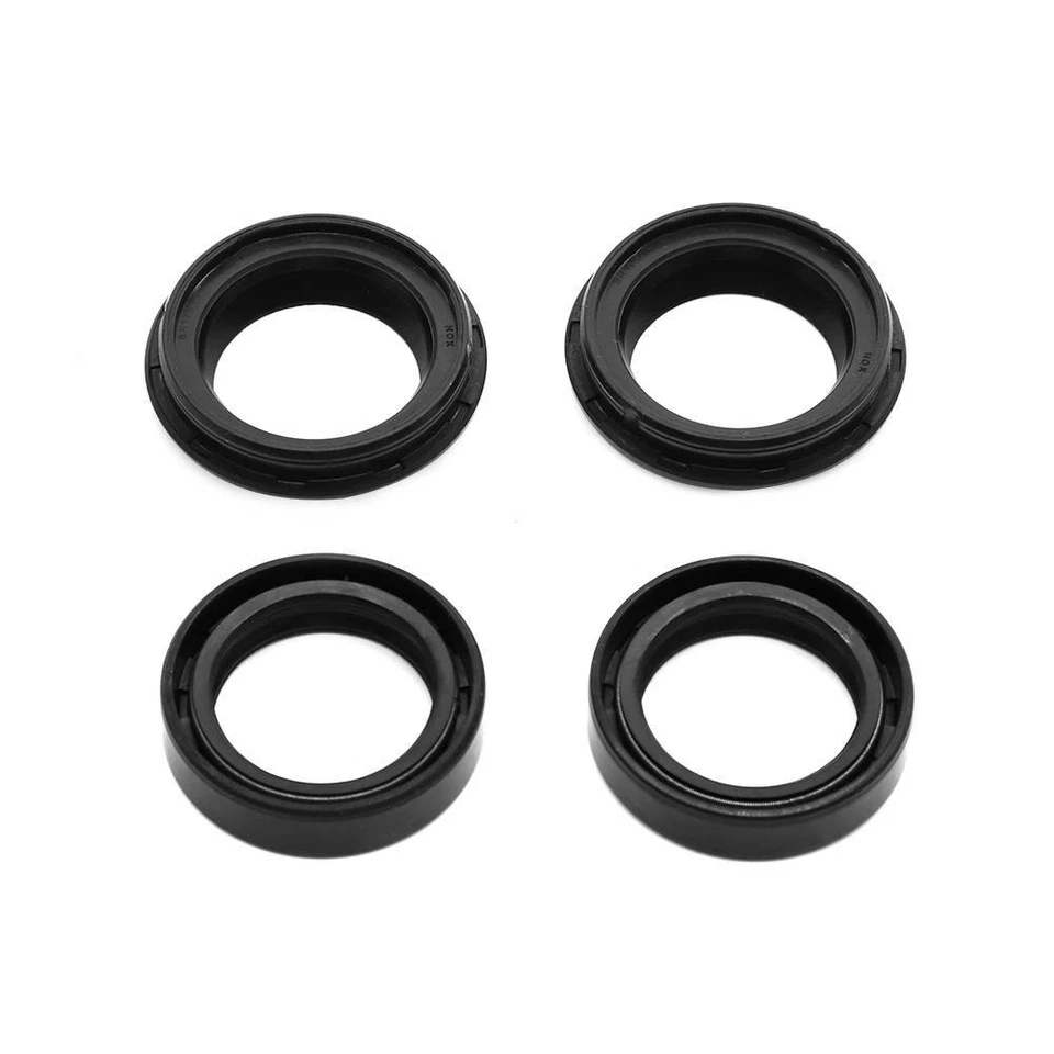 4X Fork Dust Seals 31X43X10 For Honda SL100 XL100 CR80R SL125 XL125 CB250 SL175 Foto 1 de 4