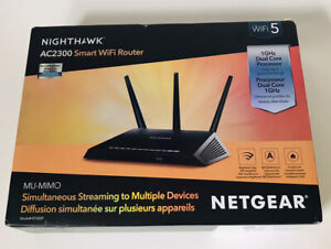 NETGEAR NIGHTHAWK AC2300 SMART WiFi ROUTER R7000P 100CNS DUAL BAND 