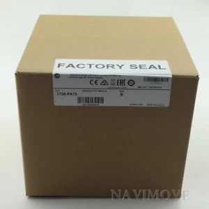 New Factory Sealed Allen-Bradley ControlLogix AC Power Supply 1756-PA75 - Picture 1 of 4