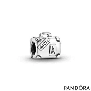 New Genuine Authentic Pandora Adventure Suitcase Paris DK Travel Charm 790362. - Picture 1 of 5