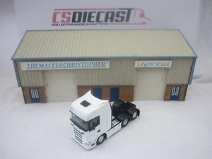 Oxford Diecast Modern Truck 1:76th Scania S Series Cab Plain White 76WHSNGCAB - Picture 1 of 5