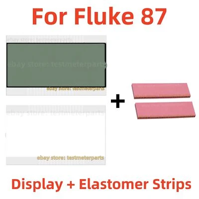 Display For Fluke 87 TRMS Industrial Multimeter LCD  Screen Replacement Parts - Image 1 of 4