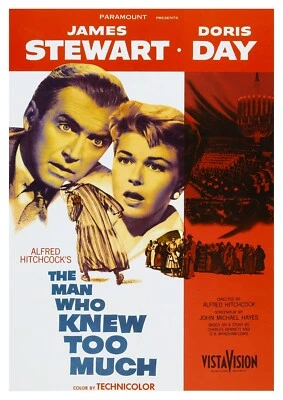 Doris Day - The Man Who Knew Too Much - (A4 - 210 x 297mm - 8.5" x 11.75"). - Bild 1 von 2