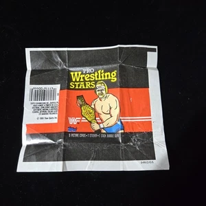 1985 Topps WWF Pro Wrestling Hulk Hogan Card Wrapper - Picture 1 of 6