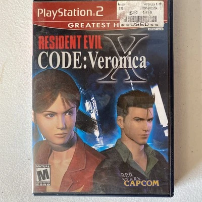Resident Evil Code: Veronica X PS2 2001 Complete Tested - Very Good Condition - Image 1 of 4