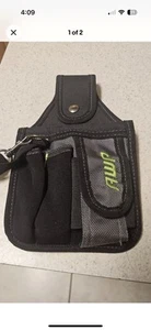 AWP Mini Electricians Black Nylon Tool Pouch - Picture 1 of 2
