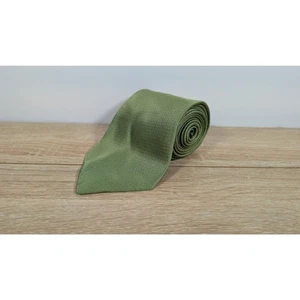 DKNY 100% Silk Tie Green Dot Pattern Made in USA Classic 3.25” Necktie - Picture 1 of 3