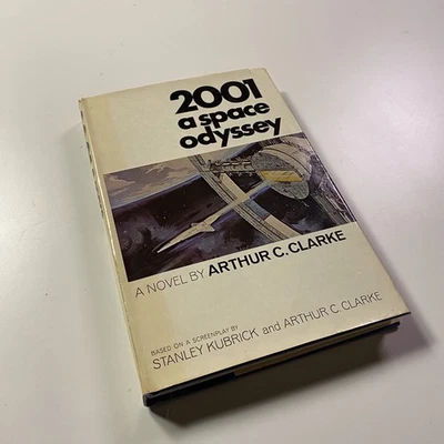 2001 A Space Odyssey By Arthur C. Clarke 1968 BCE HC W/ Jacket Novel Kubrick  - Image 1 of 4