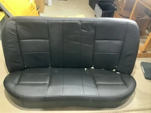 1998-2011 Ford Crown Victoria Police Interceptor Back Seat Black Vinyl OEM 💰👍 - Picture 1 of 12