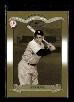 Yogi Berra 2003 Donruss Classics #131 #/1500 Foto 1 de 2
