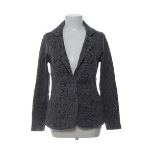 Chapati, Blazer, Größe: M, Blau/Grau, Baumwolle/Elasthan, Chevron, Damen #pDP - Bild 1 von 5