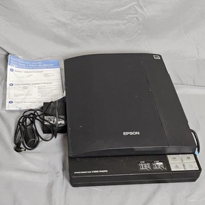 Epson Perfection V300 Photo Flatbed Scanner w/ Power Adapter Tested - Picture 1 of 4