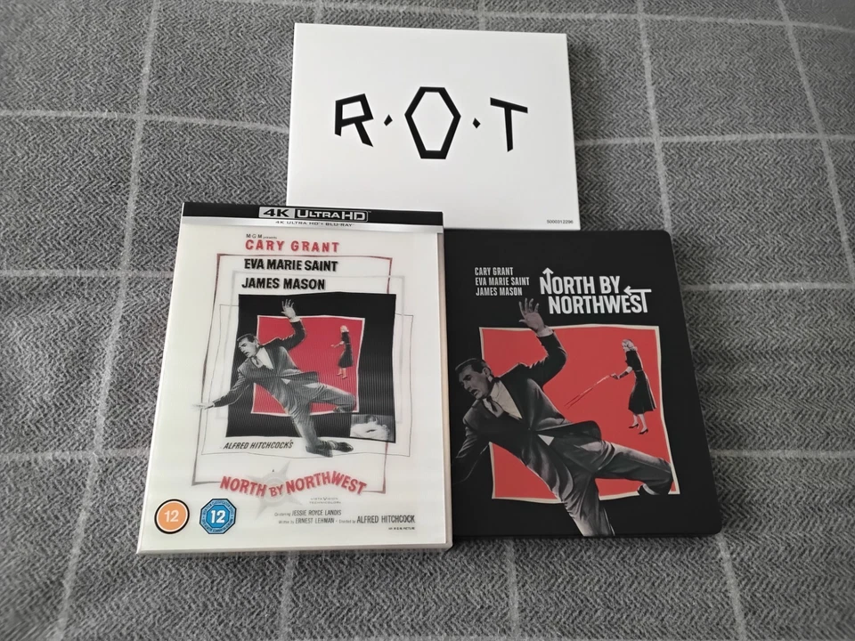 North By Northwest 4K UHD & Blu-ray Lenticular Cover Collector's Edition - Image 1 of 3