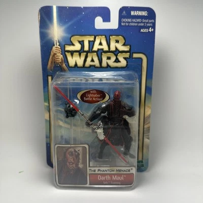 损坏卡星球大战幻影威胁达斯·摩尔·西斯训练可动人偶 — 第 1/4 张图片