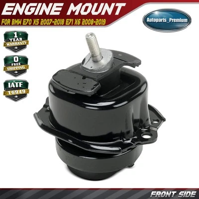 Front Engine Motor Mount for BMW E70 X5 2007-2018 E71 X6 2008-2019 22116778191 - Image 1 of 4
