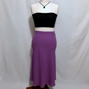 Halogen NWT Pull on Light Purple Midi Skirt Women L - Picture 1 of 8