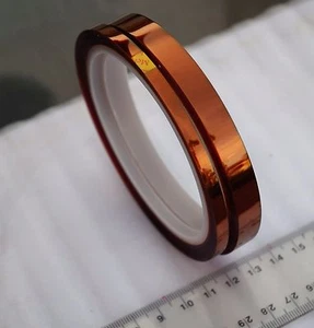 High temperature heat resistant polyimide (Kapton) tape 3mm x 33m (100ft) - Picture 1 of 7